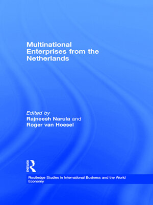 cover image of Multinational Enterprises from the Netherlands